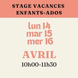 stage vacances enfants-ados